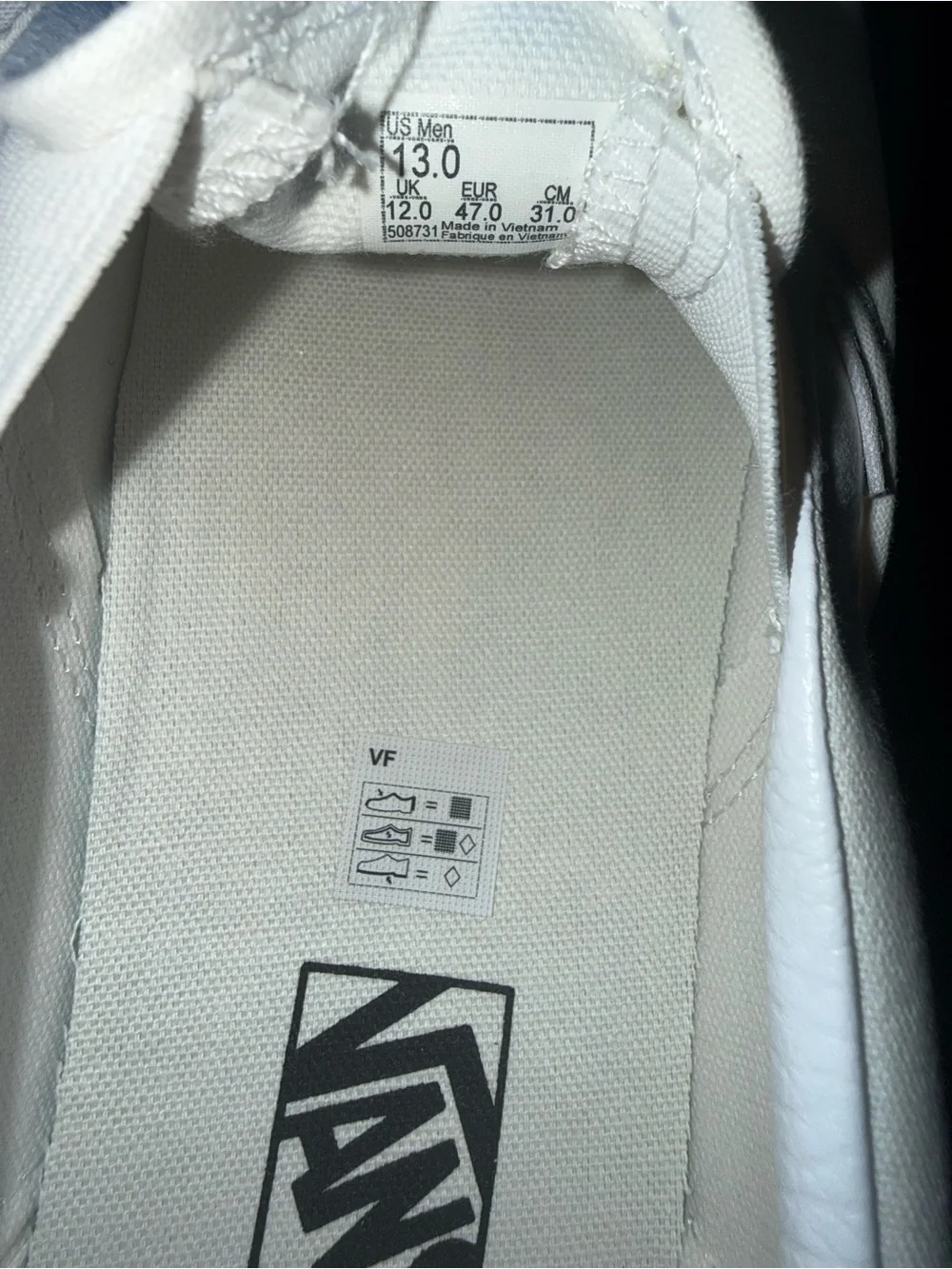 Vans Men’s Classic Slip-On Sneakers in White